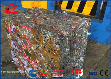 Машина гидравлического металлолома Компактор консервных банок алюминия УБК тюкуя размер связки 250 кс 250мм