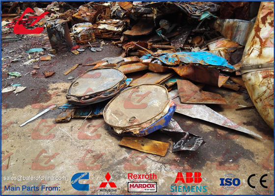 Купить Гидравлическая машина прессы барабанчика Балер прессы ведер металла размер 1150 кс 1500 кс 2950мм online manufacture