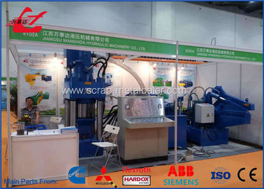 качество  Cast Iron Sawdust Briquette Machine , Metal Briquetting Press Machine PLC Control Y83-3150 завод