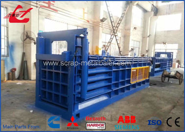 качество  Mitsubishi PLC Control Waste Paper Baler Hydraulic Baling Press Machine 125 Ton завод