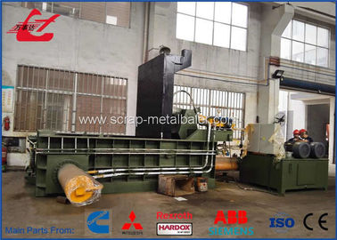 Купить WANSHIDA 250Ton Scrap Metal Compactor Aluminum profiles Baler Press Machine Hand valve control online manufacture