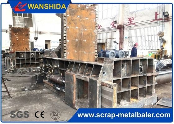 Купить Industrial Scrap Metal Baler with Total Power 60KW and Machine Size 2800X1600X1800 mm for Efficient Baling online manufacture