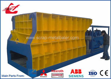 Тип по горизонтали автомат для резки контейнера ножниц металлолома ВАНСХИДА металла 400 тонн