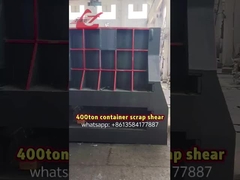 400 т. Автоматический гидравлический контейнер для металлического лома