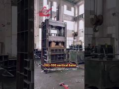 Y82-100 Гидравлический вертикальный пресс для прессования отходов бумаги, картона, пластиковых бутылок